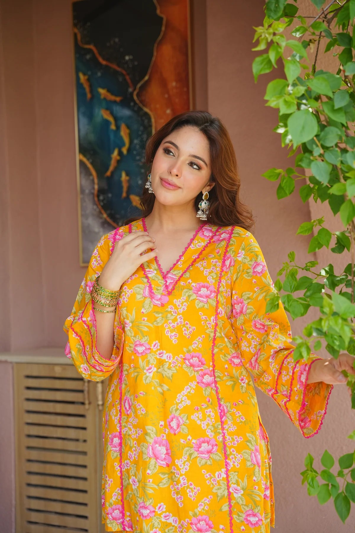 Rasiya Cotton Farshi Salwar Suit Set