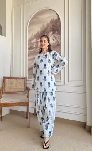 Devika Cotton Farshi Kurta Set