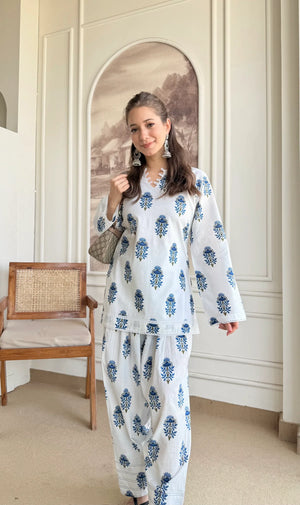 Devika Cotton Farshi Kurta Set