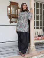 Maira Multicolour Cotton Farshi Salwar Suit Set