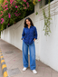 Avira Cotton Printed Shirt — Relaxed Fit Full Sleeve Shirt