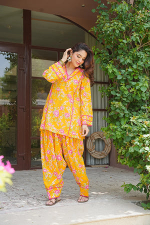 Rasiya Cotton Farshi Salwar Suit Set